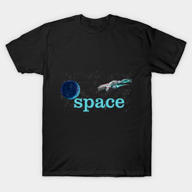 Space T-Shirt by New sunrise